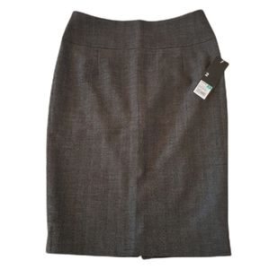 MOSSIMO Stretch Dark Grey Pencil Skirt